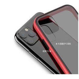 Raudonas telefono dėklas iPhone 11 Pro