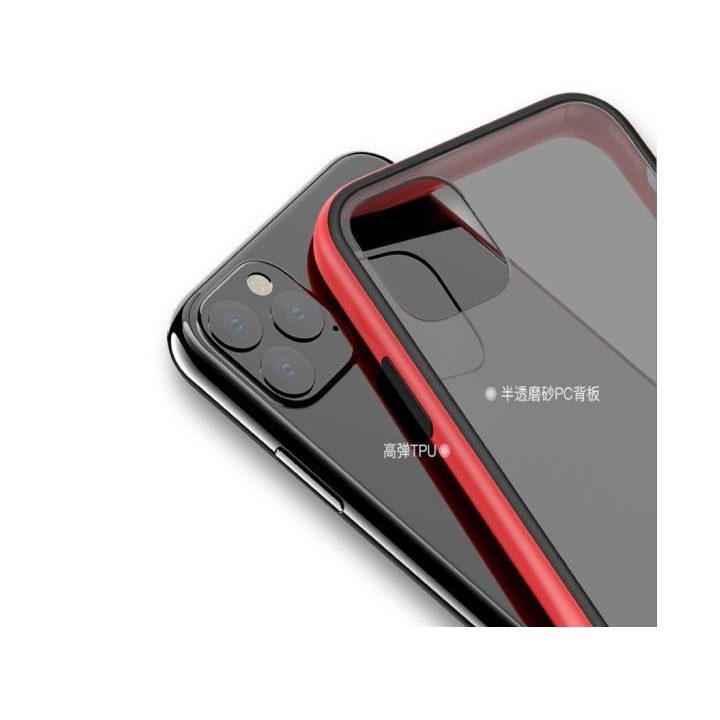 Raudonas telefono dėklas iPhone 11 Pro