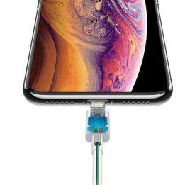„USB-C“ į „Lightning“ įkrovimo laidas, 1,5 m, baltas