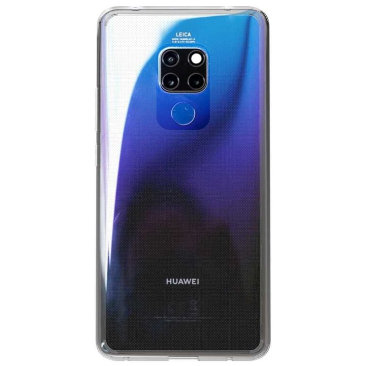 Juodas smūgiams atsparus telefono dėklas Mate 20