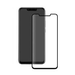 Apsauginis stiklas Mate20 telefonui, juodas