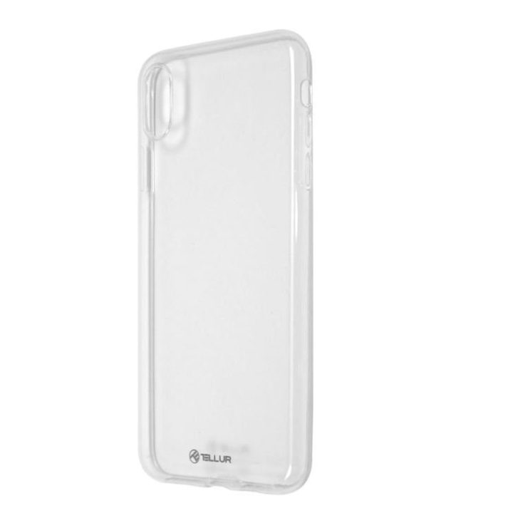 Skaidrus silikoninis telefono dėklas iPhone XS Max