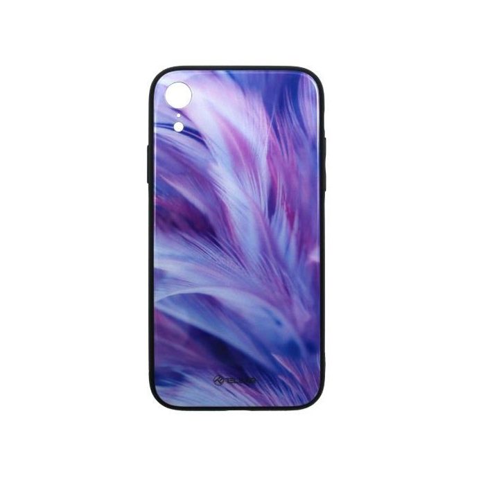 iPhone XR telefono dėklas Tellur Cover Glass, „Feather“