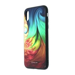 Stiklinis telefono dėklas iPhone XR, „Mesmeric“