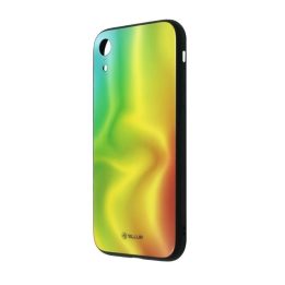 iPhone XR dėklas su stikline nugarėle, Silk