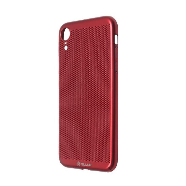 Raudonas telefono dėklas iPhone XR