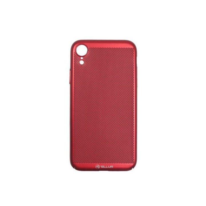 Raudonas telefono dėklas iPhone XR