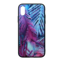 Telefono dėklas iPhone XS, palmės raštas