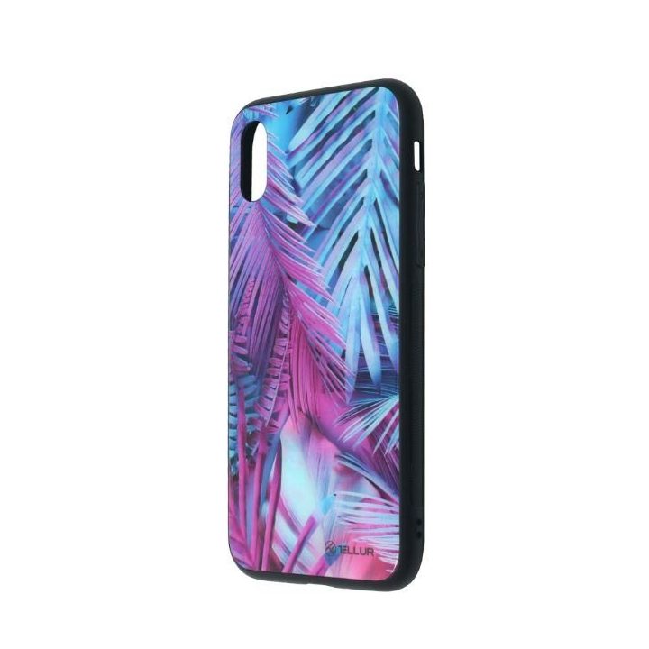 Telefono dėklas iPhone XS, palmės raštas