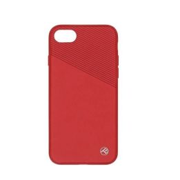 Raudonas telefono dėklas iPhone 8