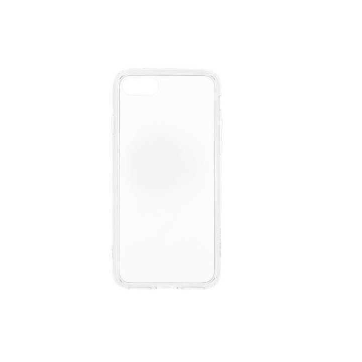 Skaidrus dėklas su grūdinto stiklo nugarėle iPhone 8