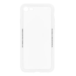 Tellur grūdinto stiklo ekrano apsauga iPhone 8, balta