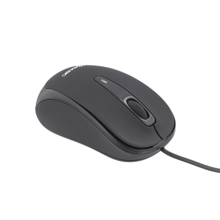 Tellur mini laidinė USB pelė, juoda