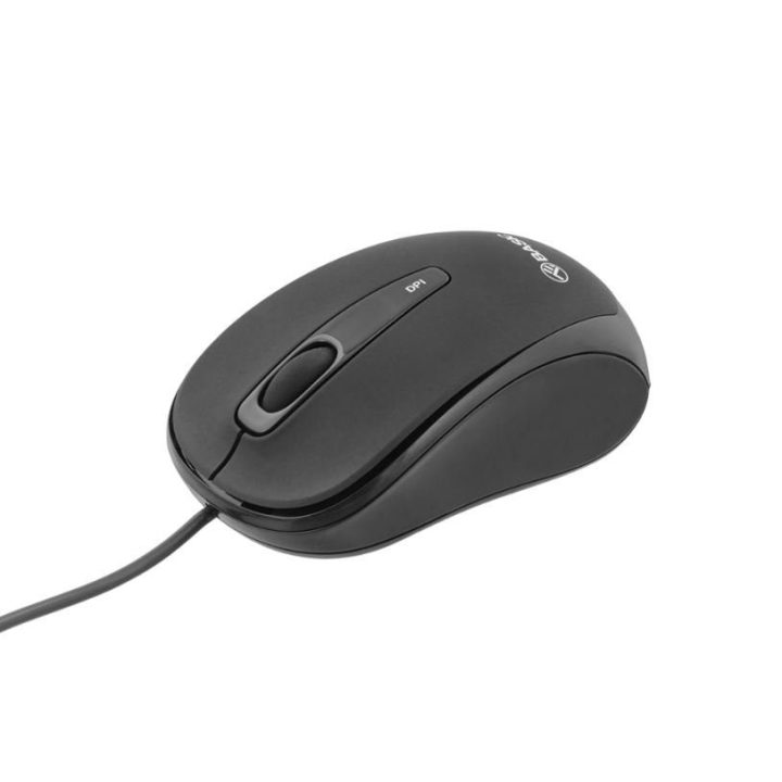 Tellur mini laidinė USB pelė, juoda
