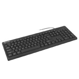Juoda laidinė USB klaviatūra Tellur Basic