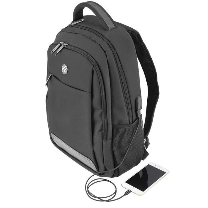 15,6" nešiojamojo kompiuterio kuprinė su USB prievadu „Companion“