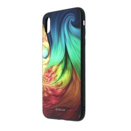 Tellur dėklas su stikline nugarėle iPhone XS Max, Mesmeric