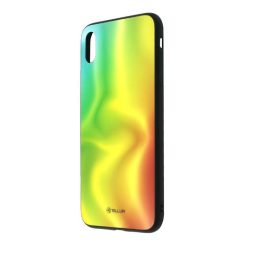 Apsauginis dėklas su stiklo nugarėle iPhone XS Max, Silk
