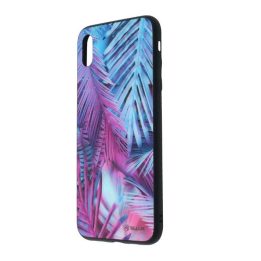 iPhone XS Max dėklas su palmių raštu
