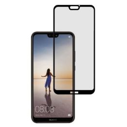 3D grūdinto stiklo ekrano apsauga Huawei P20 Lite, juoda