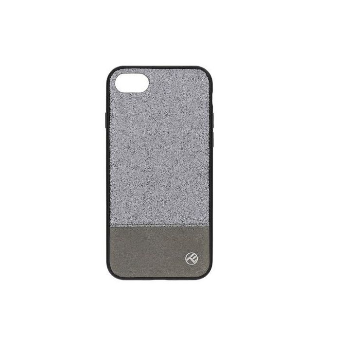 Tellur dėklas iPhone 8, sidabrinis