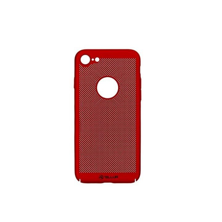 Raudonas „iPhone 8“ dėklas su šilumos išsklaidymo funkcija Tellur