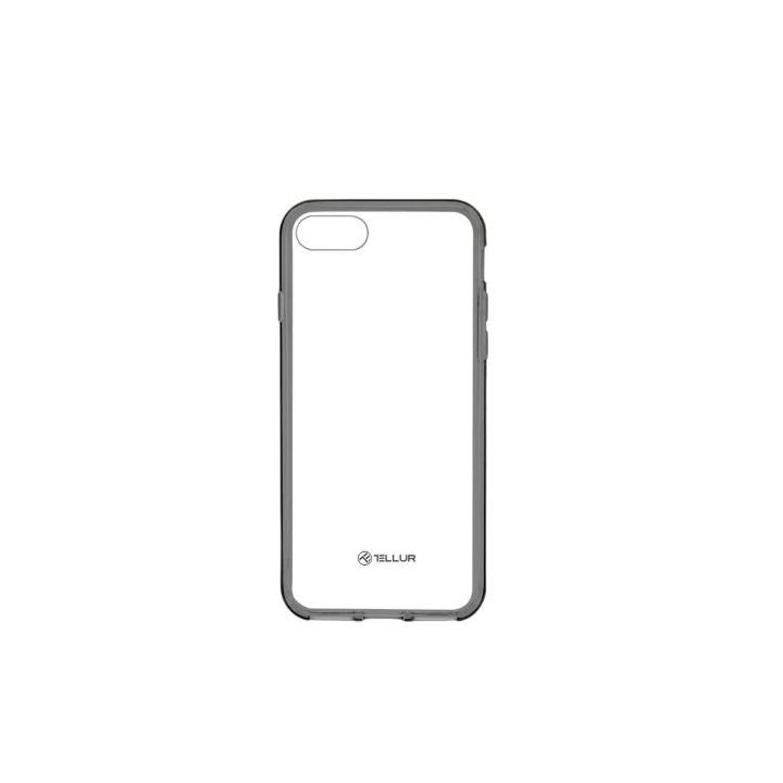 Pilkas hibridinis dėklas iPhone 8 telefonui