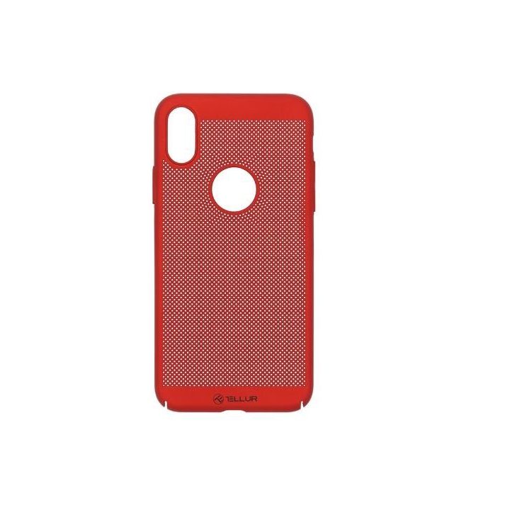 Raudonas dėklas iPhone X/XS telefonui