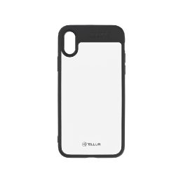 iPhone X/XS dėklas, juodas ir permatomas