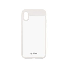 Tellur hibridinis matinis dėklas iPhone X/XS, baltas
