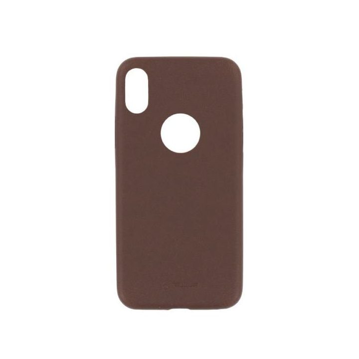 Rudas telefono dėklas Tellur Cover Slim, skirtas iPhone X/XS