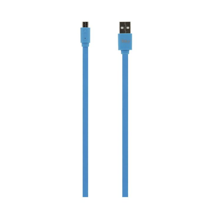 Mėlynas USB į Micro-USB kabelis 1 m