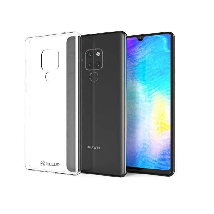 Permatomas silikoninis dėklas Huawei Mate 20