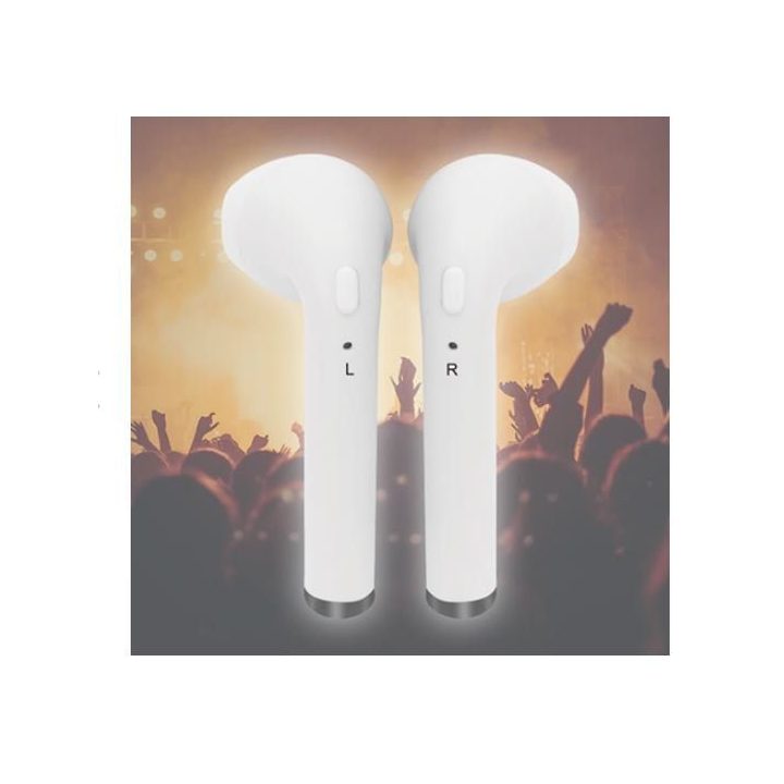 Denver TWE-36 MK3 White belaidės „Bluetooth“ ausinės