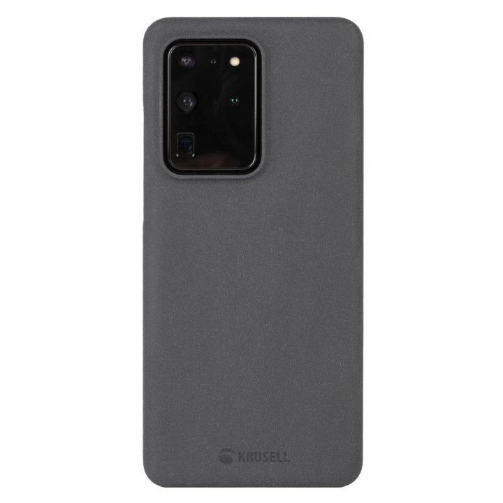 Juodas dėklas telefonui Krusell Essentials SandCover Samsung Galaxy S20 Ultra