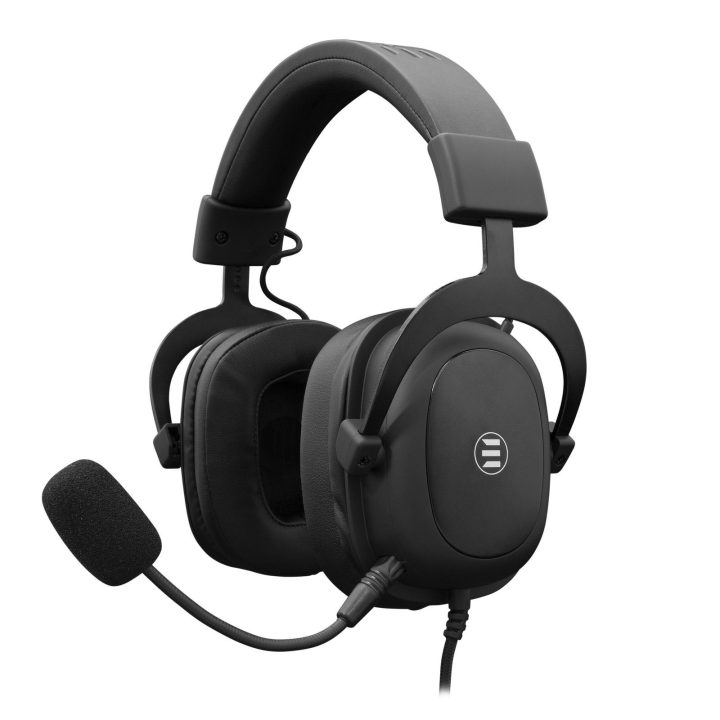 Žaidimų ausinės White Shark TAIKO ESL-HS4, juodos / sidabrinės