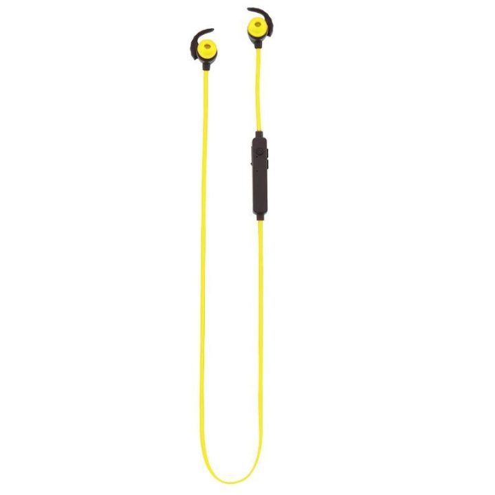 Geltonos Bluetooth sportinės ausinės Tellur Speed Series