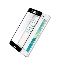 Ekrano apsauga Tellur iš 9H grūdinto stiklo, skirta Xperia XA1, juoda