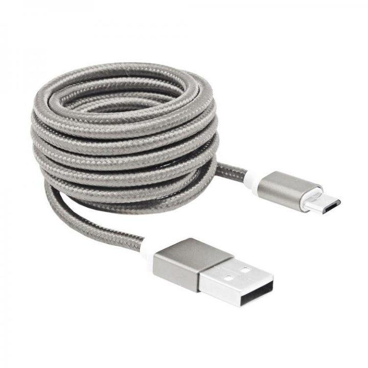 Balta USB–Micro USB jungiamoji laidas, 1,5 m
