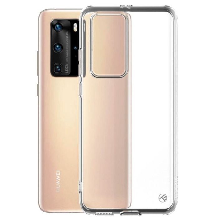 Skaidrus telefono dėklas Huawei P40 Pro