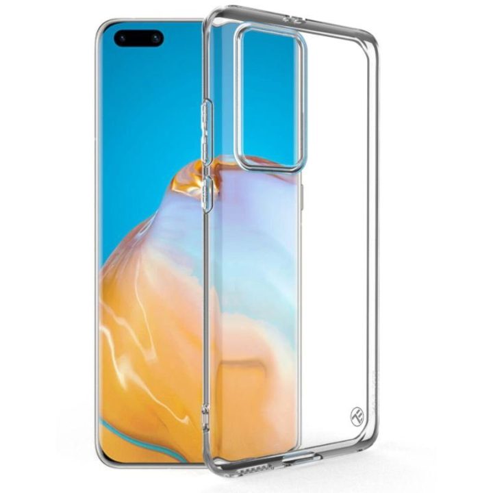 Skaidrus telefono dėklas Huawei P40 Pro