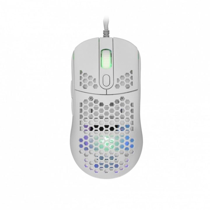 Žaidimų pelė White Shark GM-5007 GALAHAD-W balta