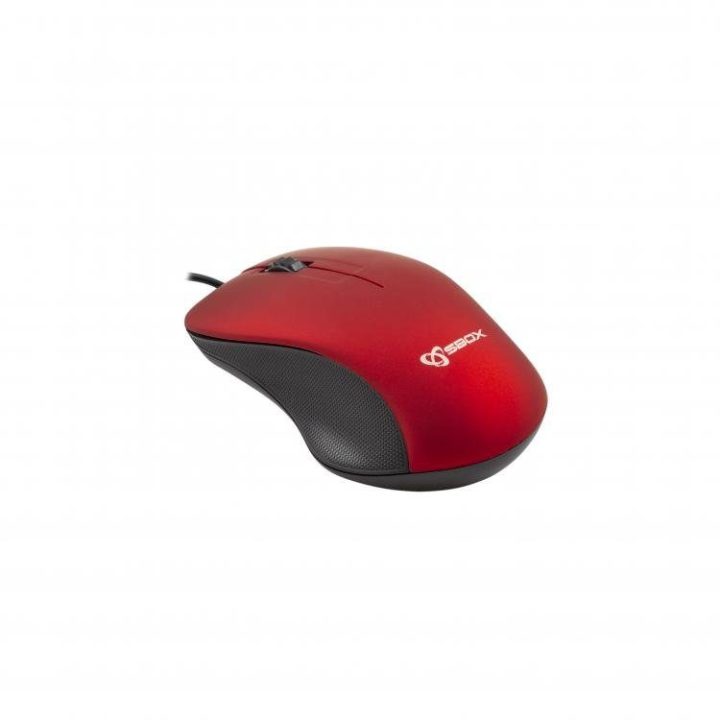 Sbox M-958R raudona žaidimų pelė