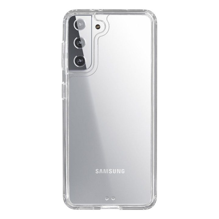 Skaidrus hibridinis dėklas Samsung Galaxy S21+ telefonui