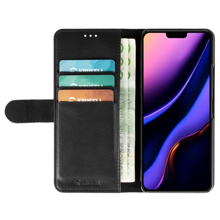 Telefono dėklas-piniginei Krusell PhoneWallet Apple iPhone 12 Pro Max, juodas