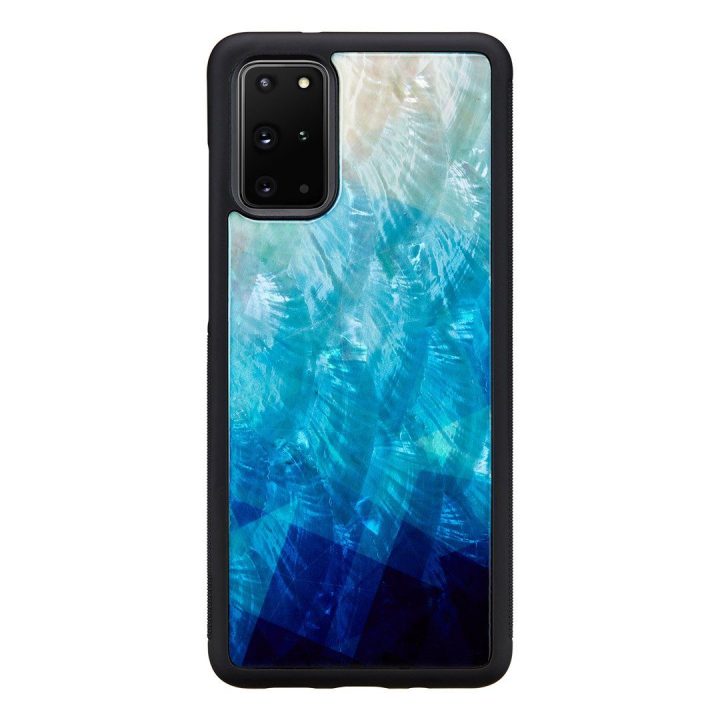 Telefono dėklas Samsung Galaxy S20+ (G985, G986), mėlynos ir juodos spalvos