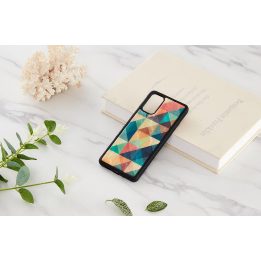 Samsung Galaxy S20+ telefonui skirtas dėklas, mozaikinės juodos spalvos