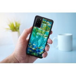 Juodas dėklas Samsung Galaxy S20 Plus