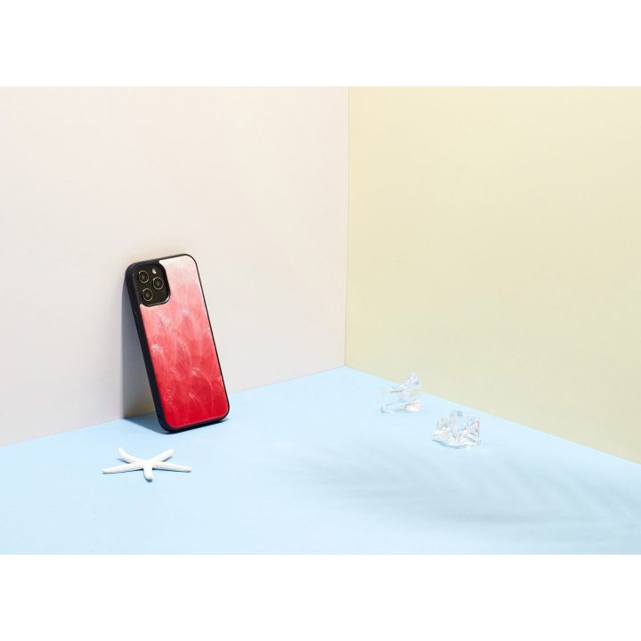 Telefono dėklas Apple iPhone 12 / 12 Pro, rožinis