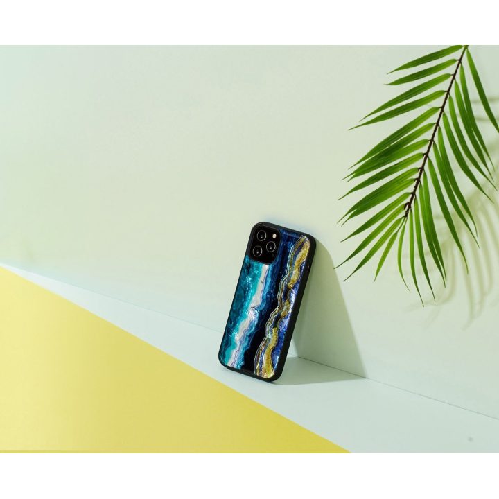 Telefono dėklas Apple iPhone 12/12 Pro, purpurinis agatas